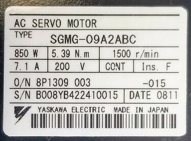 新品　SGMG-09ASA New In Box YASKAWA SGMG-09ASA SGMG09ASA Servo Motor #Z | eBay
